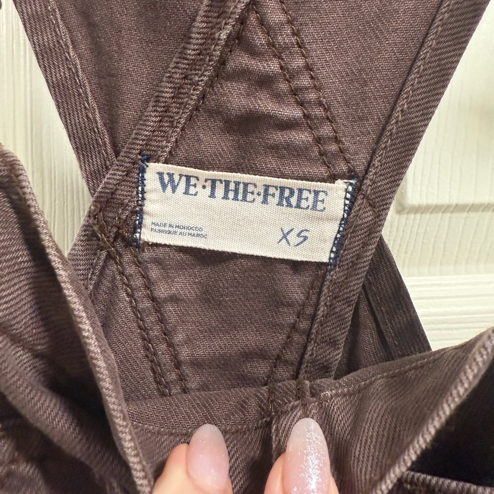 We The Free Chocolate Overalls - Picture 2 of 2